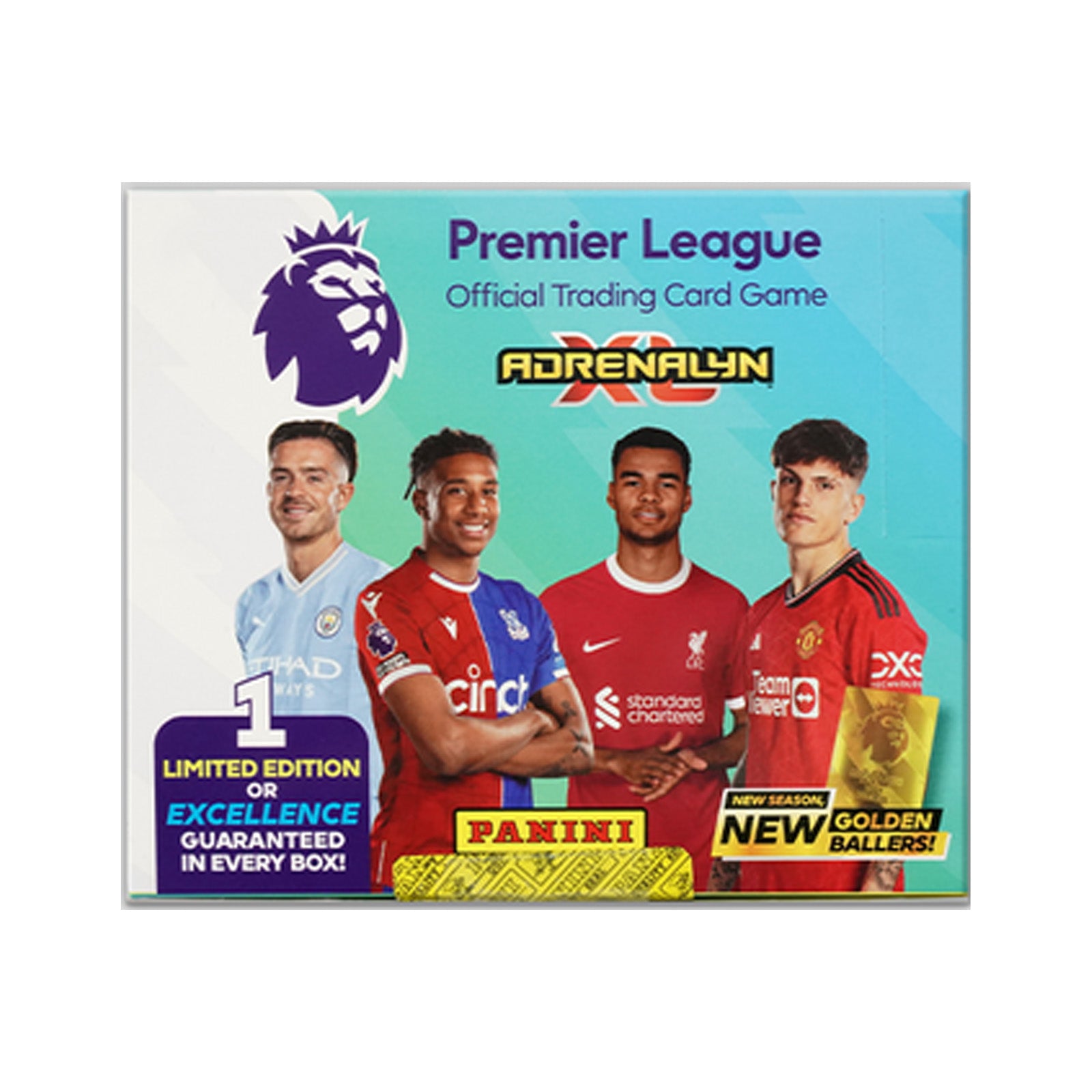 panini limited edition cards 2024 PANINI Adrenalyn 2024 EPL Soccer Cards Sealed Box (with Sealing Tape) – mongkletoyz