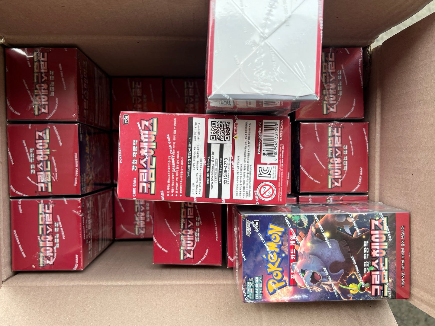 Pokemon Card Scarlet & Violet "Crimson Haze" Booster Sealed Box sv5a Korean Version