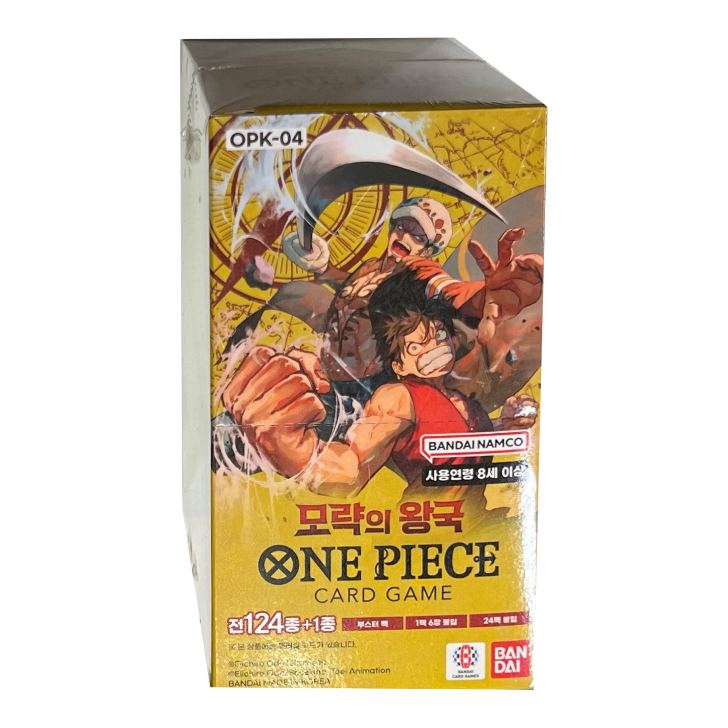 One Piece TCG Kingdom of Intrigue OPK-04 Booster Box (Factory Sealed) Korean Version