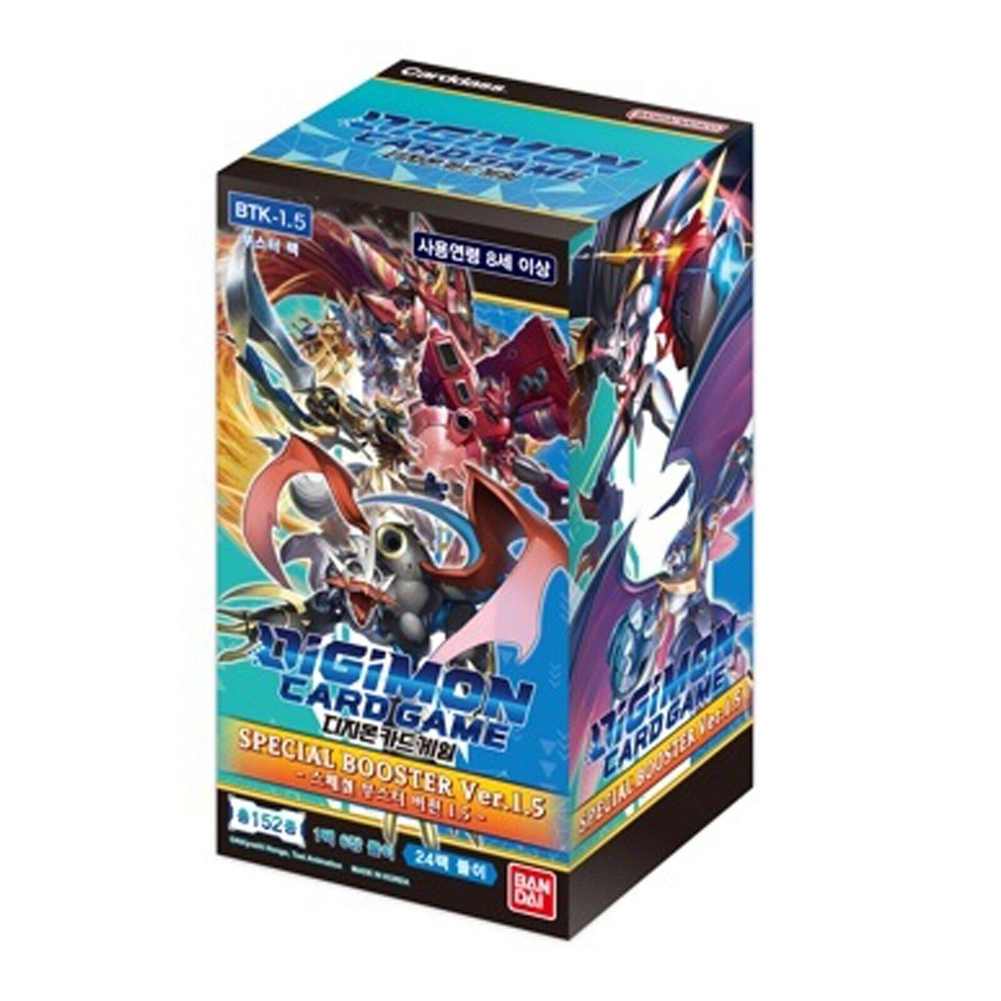 Digimon Card Game Special Booster Version 1.5 Box Korean Ver./BTK-1.5