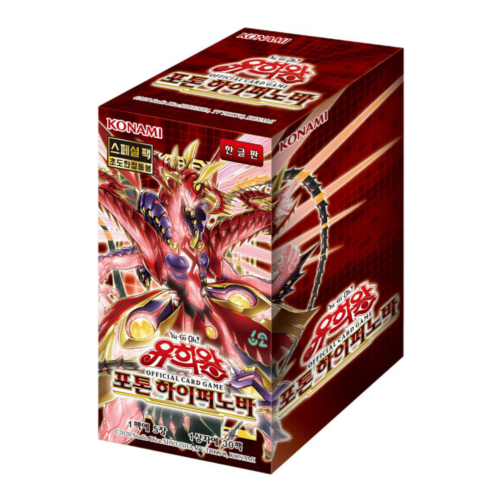 Yugioh Cards "Photon Hypernova" Booster Box / Korean Version PHHY-KR Yugioh Cards "Photon Hypernova" Booster Box / Korean Version PHHY-KR