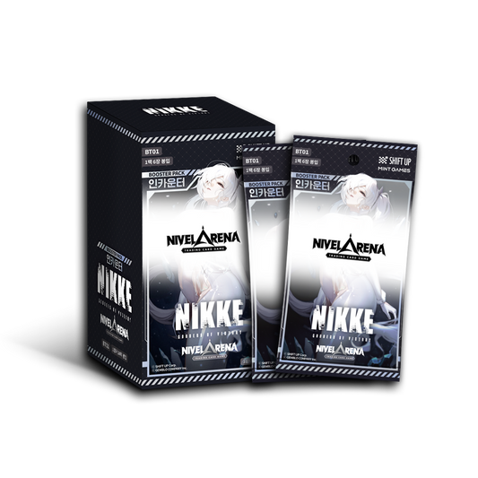 NIKKE NIVEL ARENA Card Booster Box Encounter Korean Version