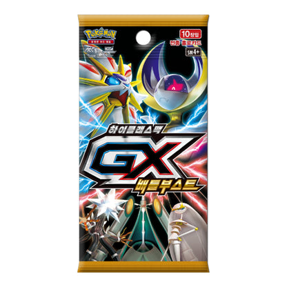 Pokemon Cards Sun & Moon High-Class Pack GX Battle Boost 1 Pack SM4+ Korean Version