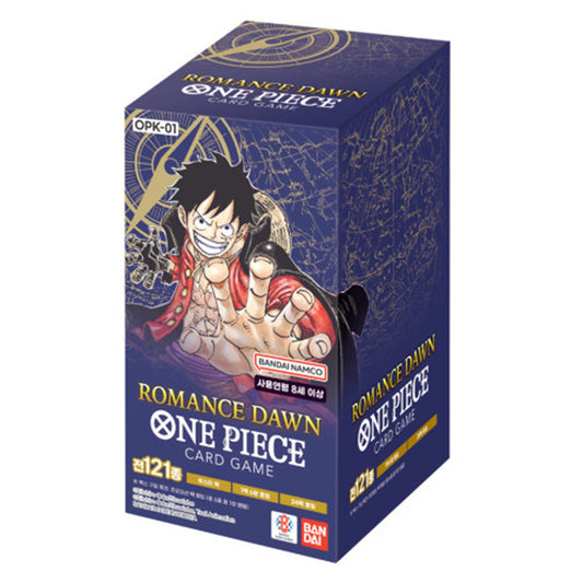 One Piece TCG Romance Dawn Booster Box OPK-01 Korean Version