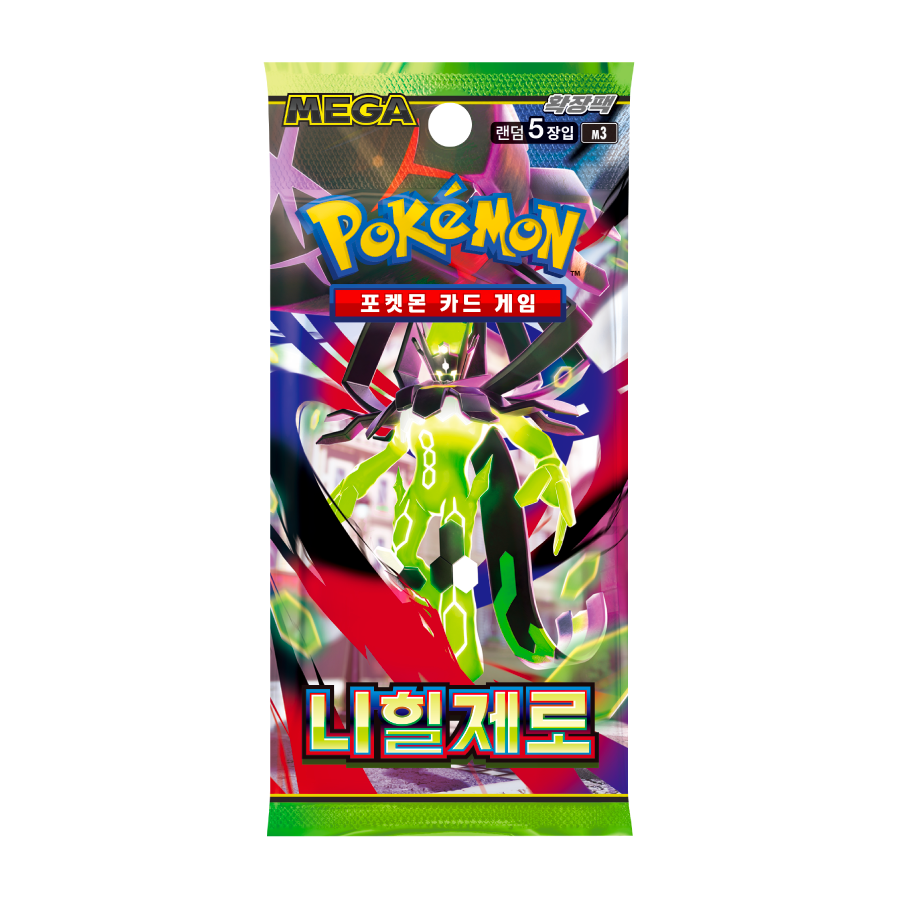 [Korean PTCG M3]Pokemon MEGA Munikis Nihil Zero Booster Sealed Box(30 packs)