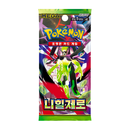[Korean PTCG M3]Pokemon MEGA Munikis Nihil Zero Booster Sealed Box(30 packs)