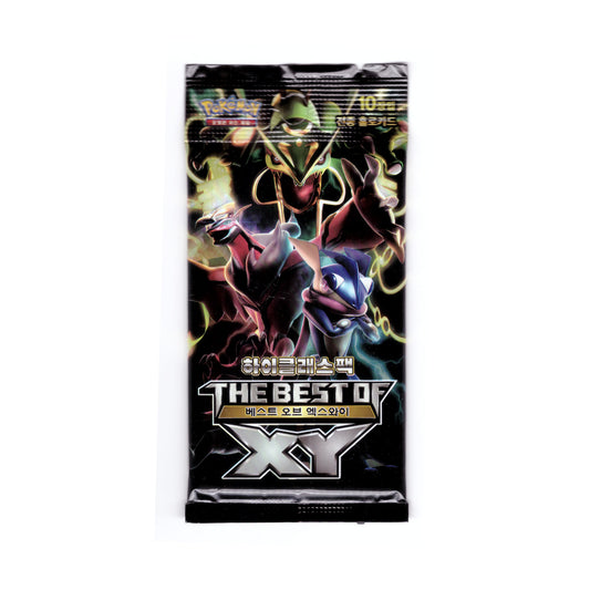 Korean Pokemon Card High Class Pack "The Best Of XY" 1 Pack(10 Cards)