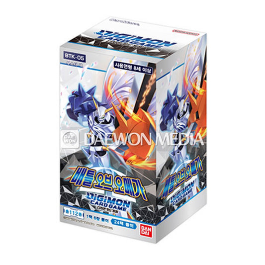 Digimon Booster Box Battle of Omega Korean Version BT5-KR