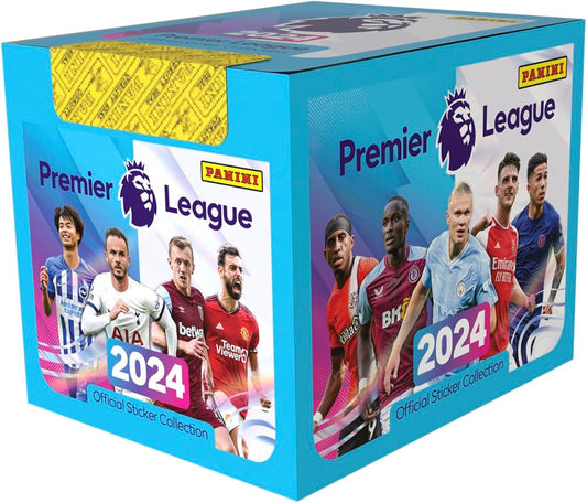 PANINI Premier League 2023/24 Sticker Collection x50 Packs Sealed With Sealing Tape