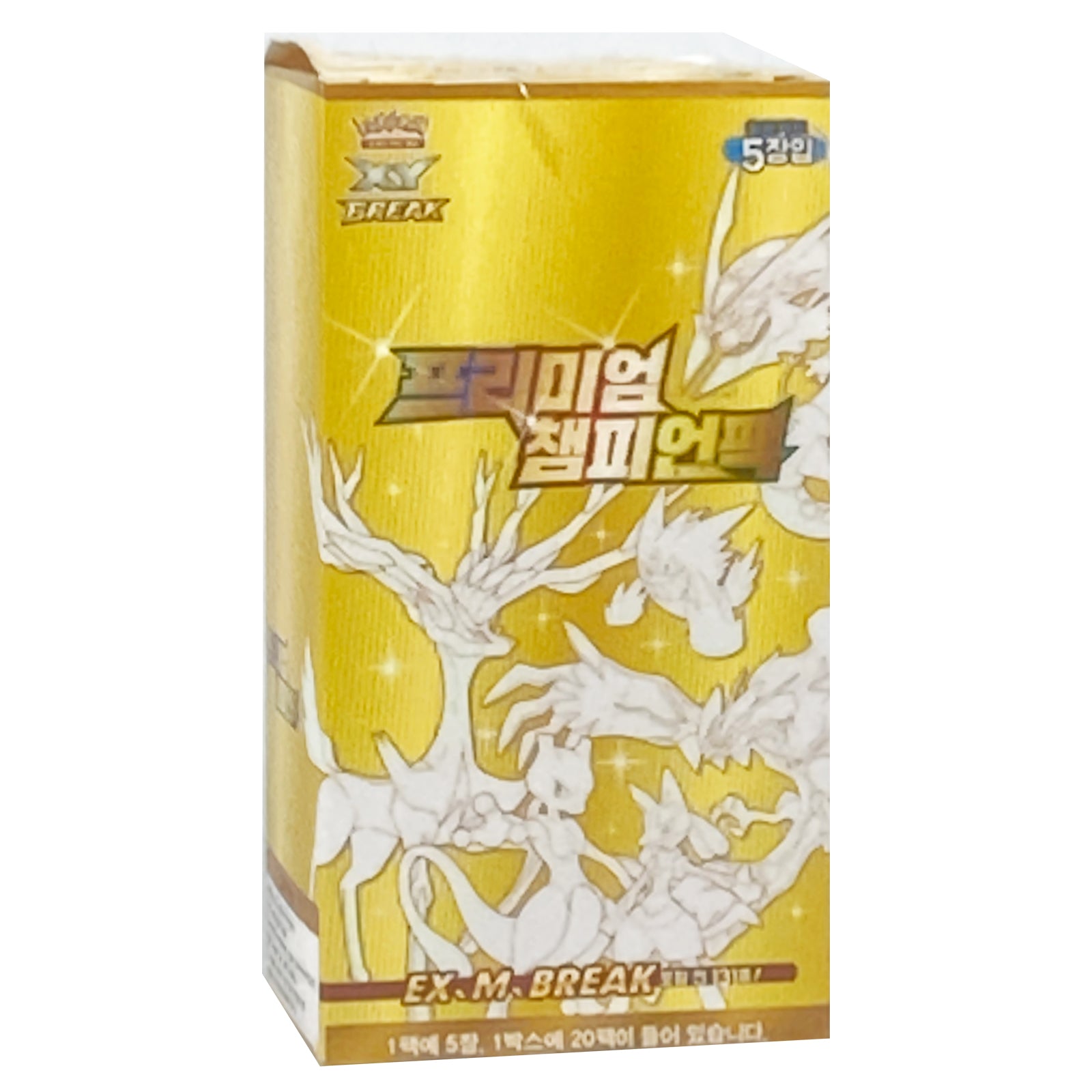 Pokemon Card Game XY BREAK Premium Champion Pack Box CP4 Korean Ver. mongkletoyz Pokemon Card Game XY BREAK Premium Champion Pack Box CP4 Korean Ver. mongkletoyz