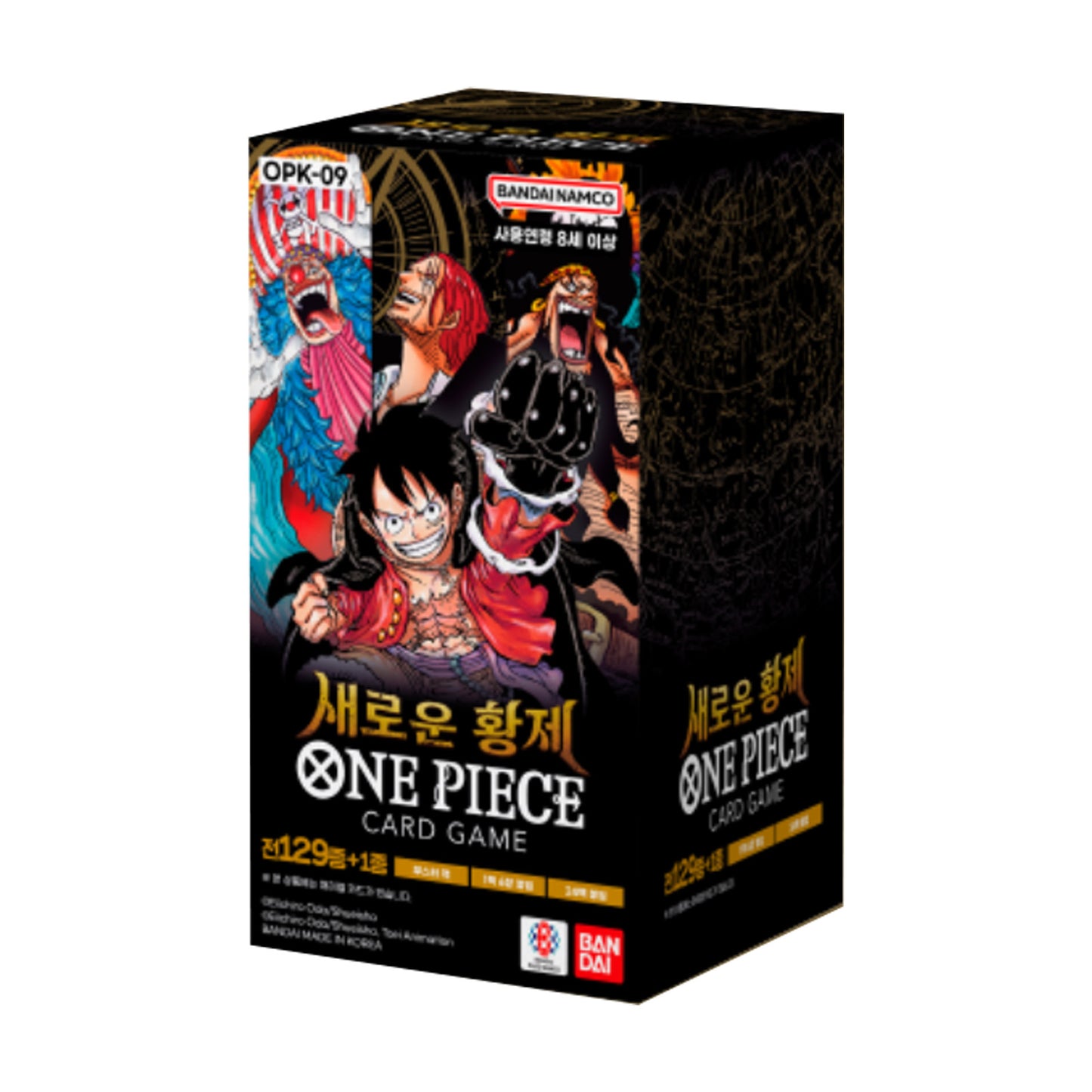 [OPK-09][Korean One Piece TCG] "The New Emperor" Booster Box OPK-09 Brand New