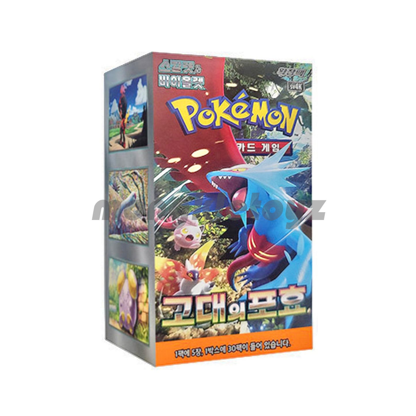 Pokemon Card Ancient Roar Booster Box(30 Packs)/Korean Version/sv4K