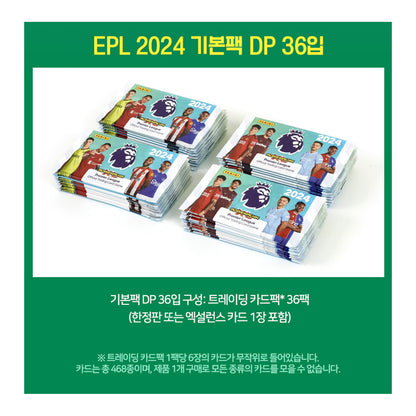 PANINI Adrenalyn 2024 EPL Soccer Cards Sealed Box (with Sealing Tape) Premier League