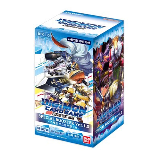 Digimon Card Game Special Booster Version 1.0 Box Korean Ver./BTK-1.0