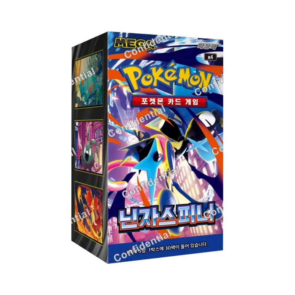 [Korean PTCG M4] MEGA Expansion Pack Ninja Spinner Booster Box Factory Sealed