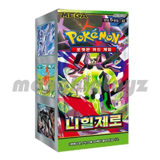 [Korean PTCG M3]Pokemon MEGA Munikis Nihil Zero Booster Sealed Box(30 packs)